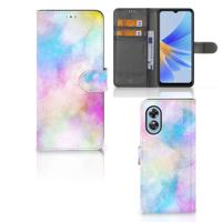 Hoesje OPPO A17 Watercolor Light | Portemonnee hoesje - thumbnail