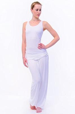 Yogabroek Comfort Flow Wit S-M Yogabroek Comfort Flow Wit S-M