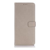 Shop4 - Samsung Galaxy Note 8 Hoesje - Wallet Case Retro Grijs - thumbnail