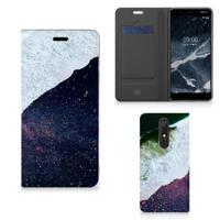 Nokia 5.1 (2018) Stand Case Sea in Space - thumbnail