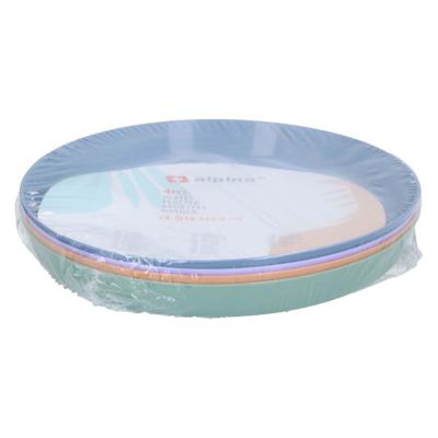 Alpina borden Ø18cm set a 4 stuks