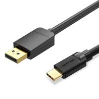 Adapter USB-C naar DisplayPort Vention CGYBH Zwart 2 m - thumbnail