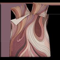 Vandyck Vandyck Dekbedovertrek FORTUNATE ash rose 1-persoons (140x200/220 ) - thumbnail