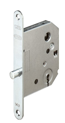 Lips 2134 Kastslot | DM55mm | S | voorplaat staal gelakt 18x153mm afgerond | sluitplaat SPT2131S | DR 1+3/2+4 - A000325616