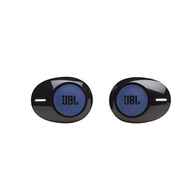 JBL Tune T120 TWS In-Ear Bluetooth-hoofdtelefoon in blauw - draadloze oordopjes met geïntegreerde microfoon - muziek streamen tot 4 uur met slechts één acculading - incl. oplaadcase