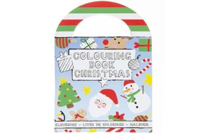 Duckiez Kleurboekje met stickers kerst