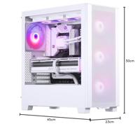 Phanteks Phanteks XT Pro Ultra Tempered Glass Windows, D-RGB - weiß Midi-tower Behuizing, Gaming-behuizing, PC-behuizing Wit - thumbnail