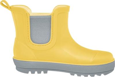 Playshoes halfhoge regenlaarzen uni geel-24