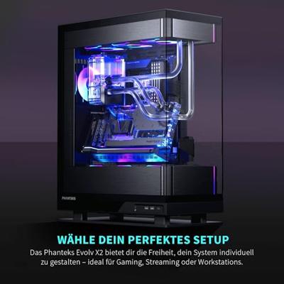 Phanteks PH-ES524XTG_DBK01 Behuizing, Gaming-behuizing, PC-behuizing Zwart
