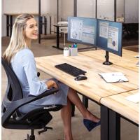 Fellowes Reflex Monitorarm dubbel - thumbnail