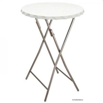 V-part statafel, wit