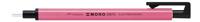 Tombow • precision eraser mono zero, refillable, round tip 2,3 mm diameter, neon pink - thumbnail