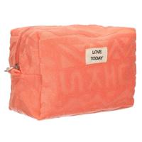 Traveller Toilettas badstof sunny roze 21,5cm x 19cm - thumbnail