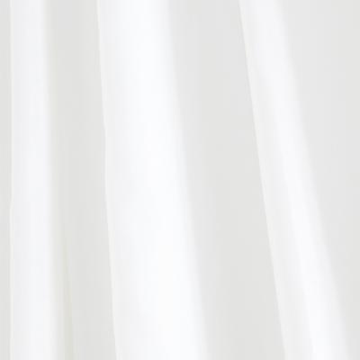 Differnz Color douchegordijn verzwaarde onderzoom 100% Polyester wit 240 x 200 cm
