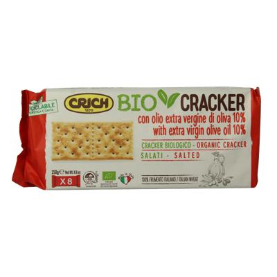 Crich Biocrackers Olijfolie Extra Zout
