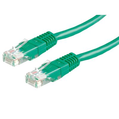 VALUE Patchkabel Cat.6 UTP (Class E), groen, 1 m