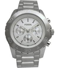 Horlogeband Fossil BQ1178 Roestvrij staal (RVS) Staal 22mm