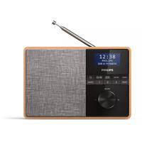 Philips TAR5505/10 DAB+/FM Radio Grijs/Hout - thumbnail