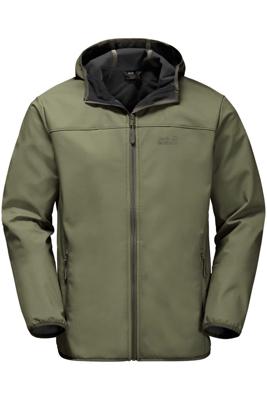 Jack Wolfskin outdoor jas Northern Point groen
