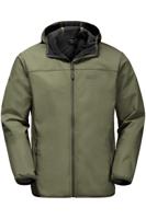 Jack Wolfskin outdoor jas Northern Point groen - thumbnail
