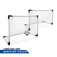 Mondo voetbal goal 2 in 1 183x121 cm groot - thumbnail