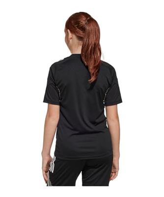 adidas Tiro 25 Competition Trainingsshirt Kids Zwart Grijs Wit