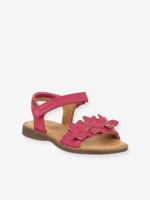 Leren sandalen voor meisjes LORE FLOWERS FRODDO rood - thumbnail