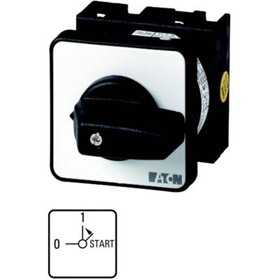 Eaton 019875 T0-1-15511/E AAN/UIT-toets Voor frontbevestiging Knevel 1 x 90 ° 1 stuk(s) Single
