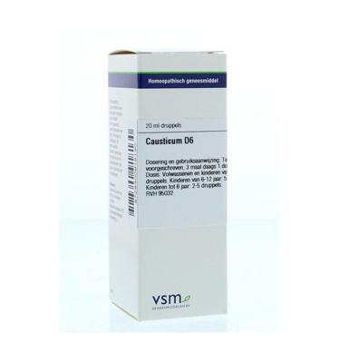 VSM Causticum D6 20 Milliliter VSM Causticum D6 20 Milliliter