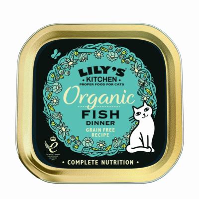 Lily's Kitchen Biologische Paté met Kip en Zalm Kattenvoer 85g