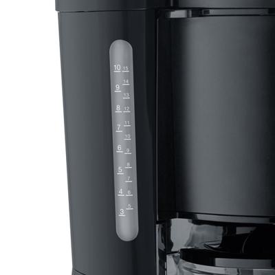 Severin 9554 Koffiezetapparaat Zwart Capaciteit koppen: 10