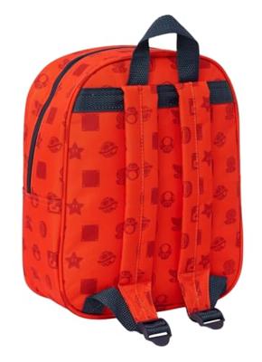 Schoolrugzak Super Mario Rood Marineblauw 22 x 27 x 10 cm