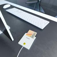 Kaartlezer Extern DNI Aisens ASCR-SN07-W Wit - thumbnail