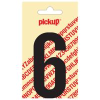 Plakcijfer Nobel Sticker cijfer 6 Pickup - Pickup - thumbnail