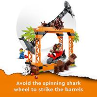 Lego city de haaiaanval stunt set de uitdaging 60342 - thumbnail