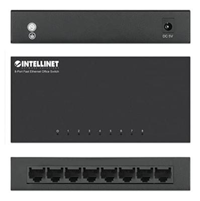 Intellinet 523318 Netwerk switch 8 poorten 100 MBit/s