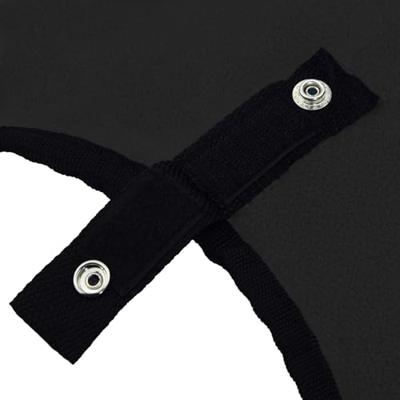 VidaXL Paardendeken zwart polyester VidaXL Paardendeken zwart polyester