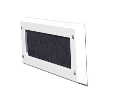 Door-Line brievenbus tochtplaat - 80 x 340 mm - wit - 52.00.000