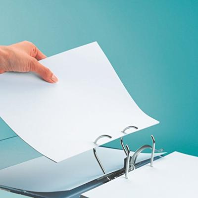 Leitz Ordner 1010 DIN A4 Rugbreedte: 80 mm Blauw 2 beugels 10105035