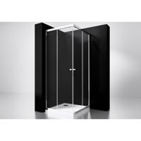 Best Design Best-Design "Project" Douche Hoekinstap 100x100x190 cm Glas 5 mm Aluminium Profiel - thumbnail