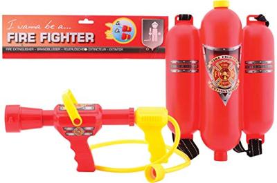 Johntoy Brandweer waterpistool met tank