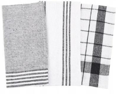 Keukenhanddoek Zwart 45x Moraj - 3 stuks - 65cm Keukenhanddoek Zwart 45x Moraj - 3 stuks - 65cm