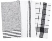 Keukenhanddoek Zwart 45x Moraj - 3 stuks - 65cm - thumbnail