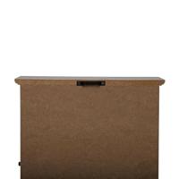 Sleutelkastje Versa Wit Hout MDF 7 x 27 x 21,5 cm - thumbnail