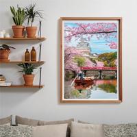 Clementoni legpuzzel himeji castle in spring, 1000st. - thumbnail