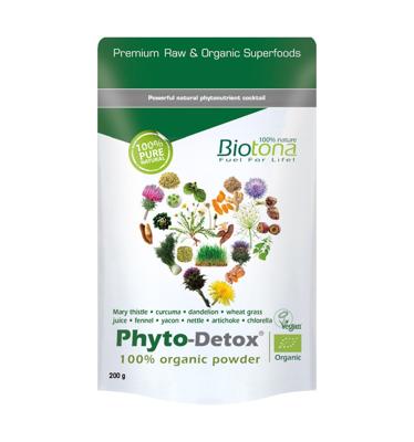 Biotona Phyto-detox organic powder bio 200 Gram