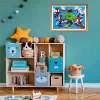 Clementoni legpuzzel super color marvel spidey, 60st. - thumbnail