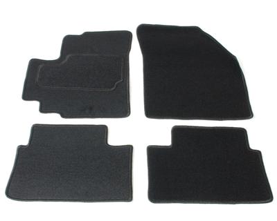 Automatten op maat - zwart stof - Suzuki Alto vanaf 2009