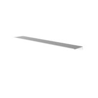 Hotbath &More Planchet 80 cm inclusief bevestigings rails Mat wit - thumbnail