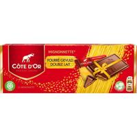 Côte d&apos;Or Mignonnettes chocolade, praliné, 10 g, doos van 21 stuks, apart verpakt - thumbnail